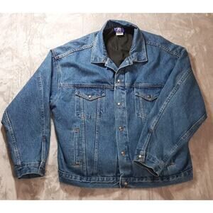 Vintage Style NRA Concealment Jean Jacket XL Made in USA